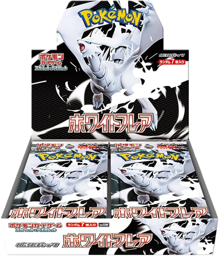Japanese Pokemon TCG Scarlet & Violet booster pack White Flare sv11W Sealed Box (20 packs)