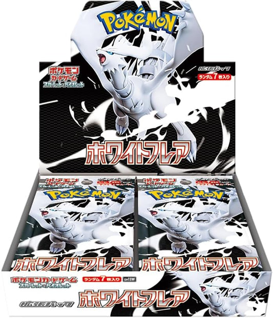 Japanese Pokemon TCG Scarlet & Violet booster pack White Flare sv11W Sealed Box (20 packs)