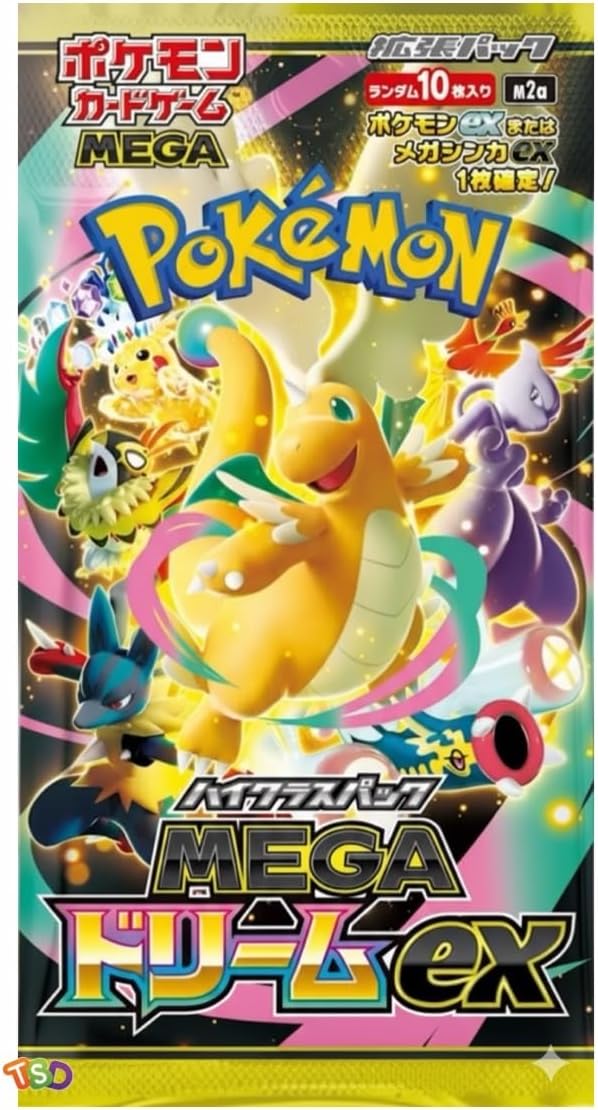 メガドリーム10パック Japanese Pokemon TCG High Class Packs Mega Dream EX x 10 packs